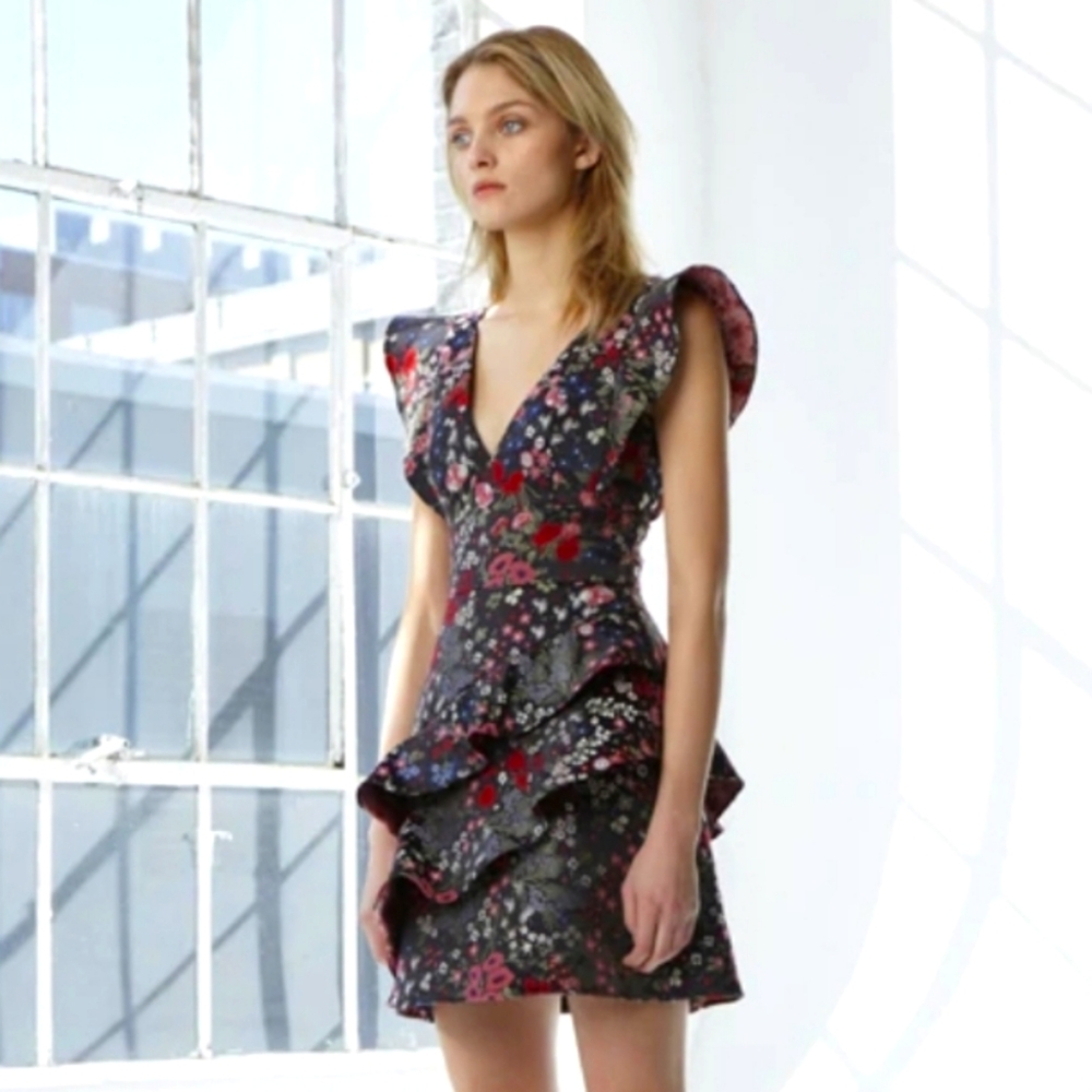 ML Floral cocktail dress NWT